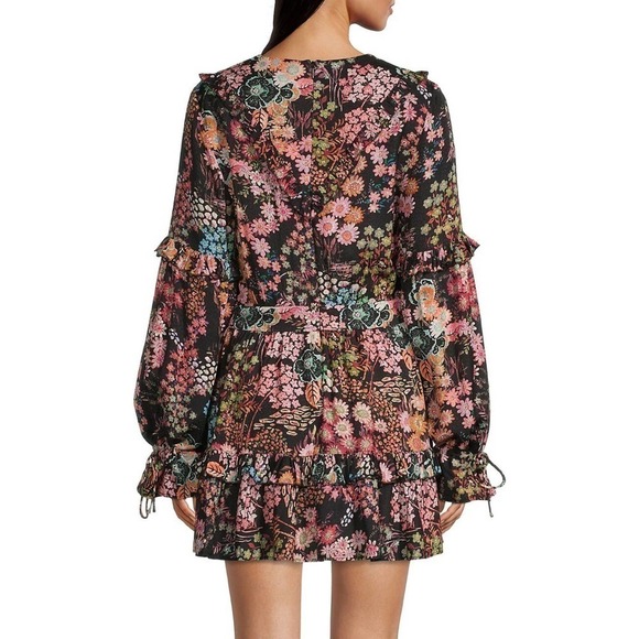 Ted Baker Hendria Ruffle-Trim Mini Dress‎ - Picture 5 of 14